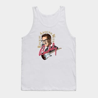 Buddy Holly Rockin. Tank Top